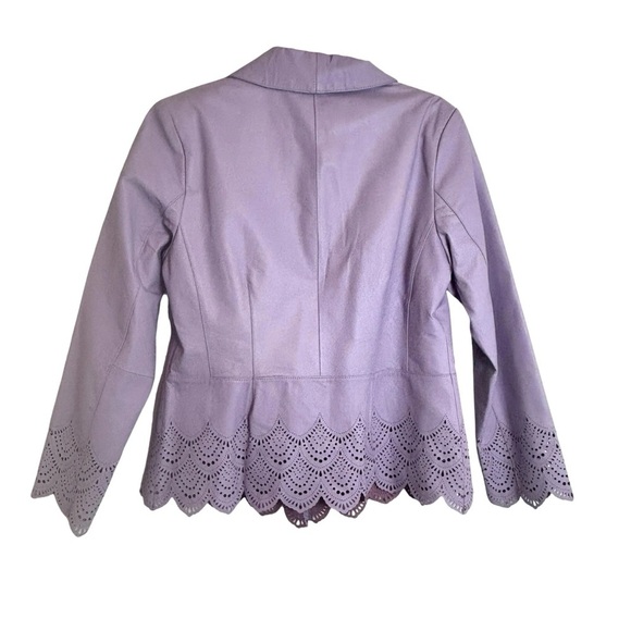 Terry Lewis Jacket Women's Size Medium Lavender - Picture 6 of 7